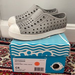 Jefferson Native Grey Sz 8